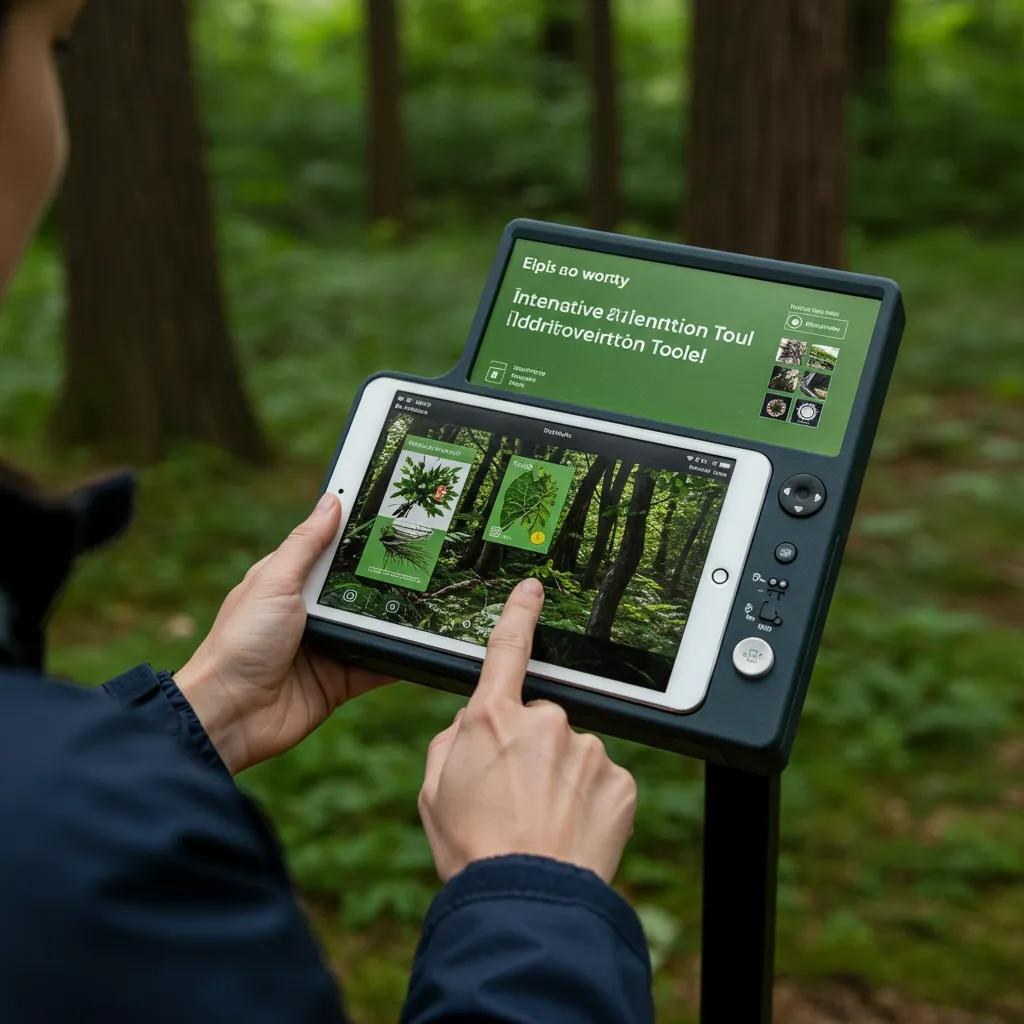 A certified arborist meticulously examining a tree's health and structural integrity in an outdoor environment